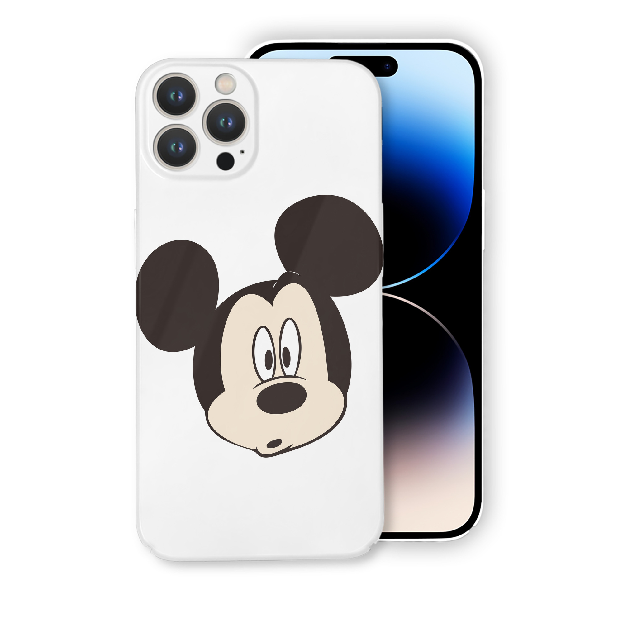 （画像用） ミッキーマウス Mickey Mouse 【iPhone 14シリーズ対応】ハードケース
